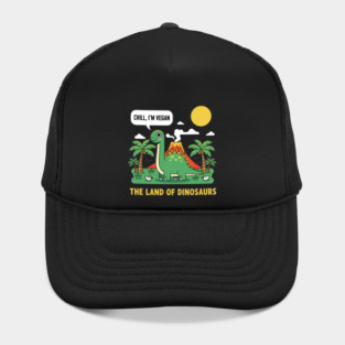 Vegan: The Land Of Dinosaurs Hat