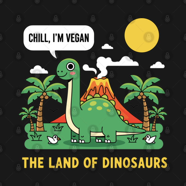 Vegan: The Land Of Dinosaurs by enrynz