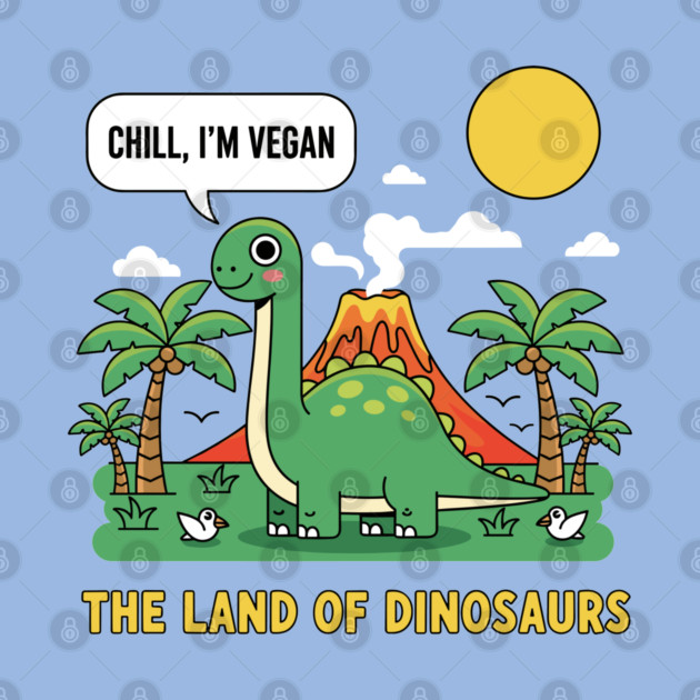Vegan: The Land Of Dinosaurs by enrynz