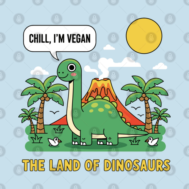 Vegan: The Land Of Dinosaurs by enrynz
