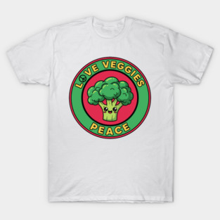 Peace Love Veggies T-Shirt