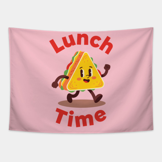 Lunch Time Sandwich Tapestry by enrynz