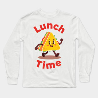 Lunch Time Sandwich Long Sleeve T-Shirt