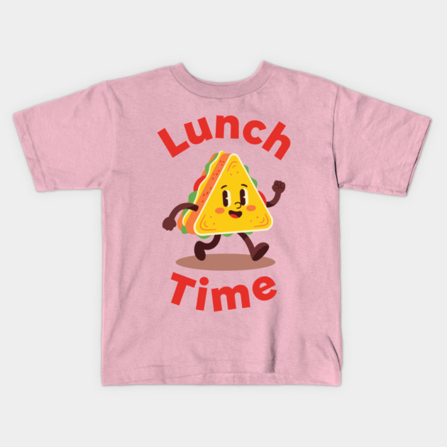 Lunch Time Sandwich Kids T-Shirt by enrynz