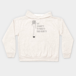 Laugh Out Loud Spaghetti Kids Hoodie