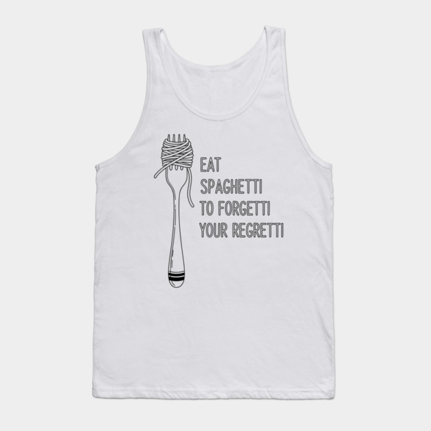 Laugh Out Loud Spaghetti Tank Top by enrynz