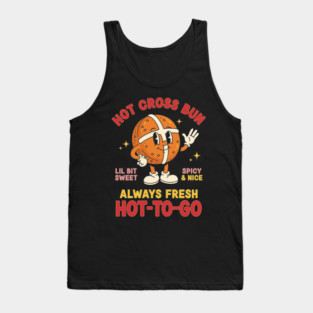 Sassy Hot Cross Bun Tank Top