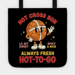 Sassy Hot Cross Bun Tote