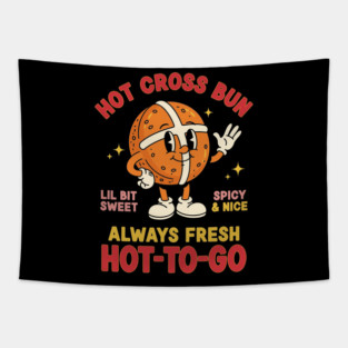 Sassy Hot Cross Bun Tapestry