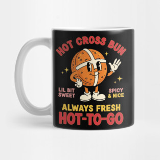 Sassy Hot Cross Bun Mug