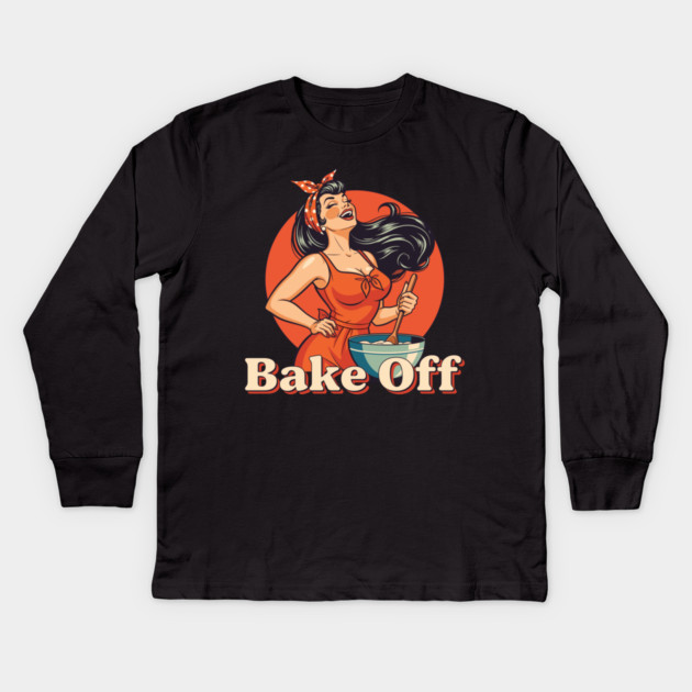 Bake Off Kids Long Sleeve T-Shirt by enrynz