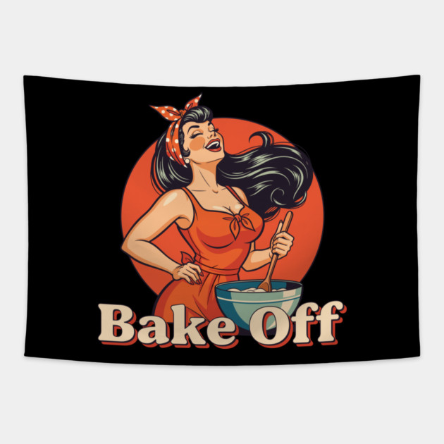Bake Off Tapestry by enrynz