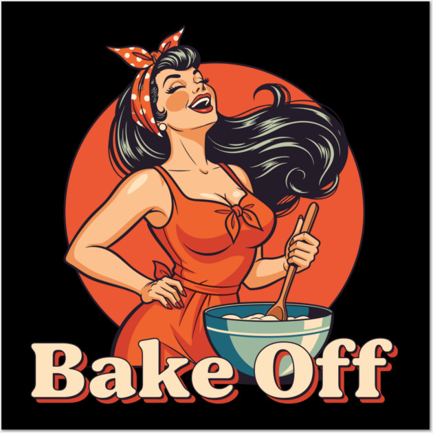 Bake Off Wall Art by Digironin