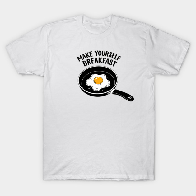 Egg-cellent Breakfast Humor T-Shirt by enrynz