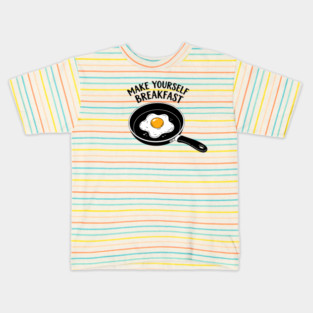 Egg-cellent Breakfast Humor Kids T-Shirt