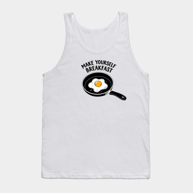 Egg-cellent Breakfast Humor Tank Top by enrynz