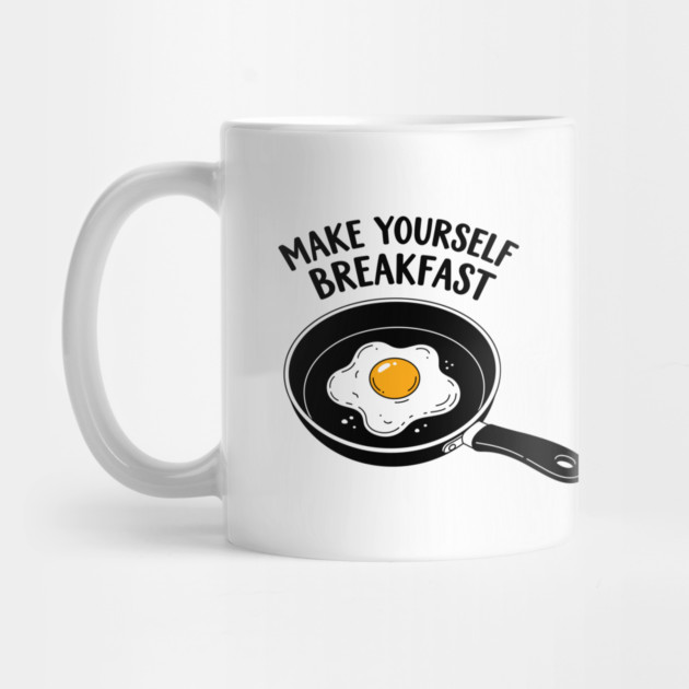 Egg-cellent Breakfast Humor by enrynz