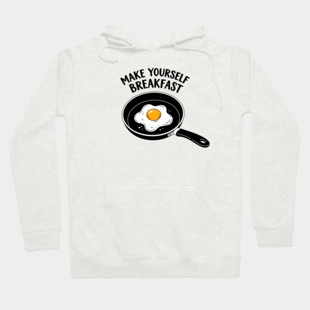 Egg-cellent Breakfast Humor Hoodie by enrynz