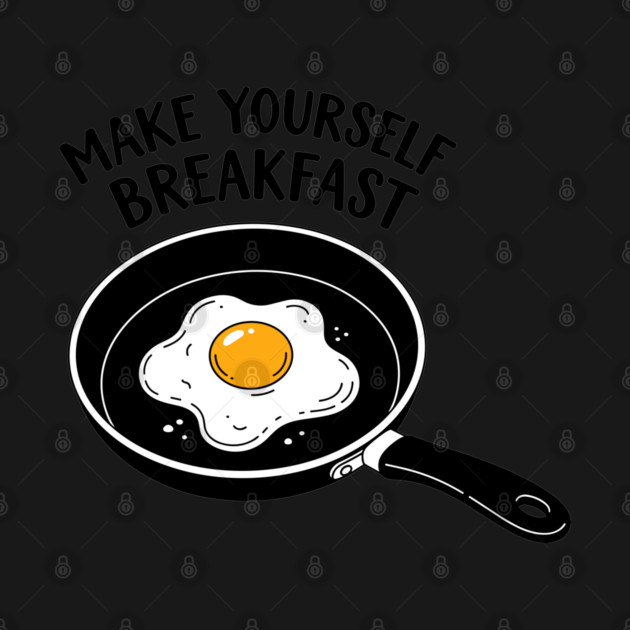 Egg-cellent Breakfast Humor by enrynz