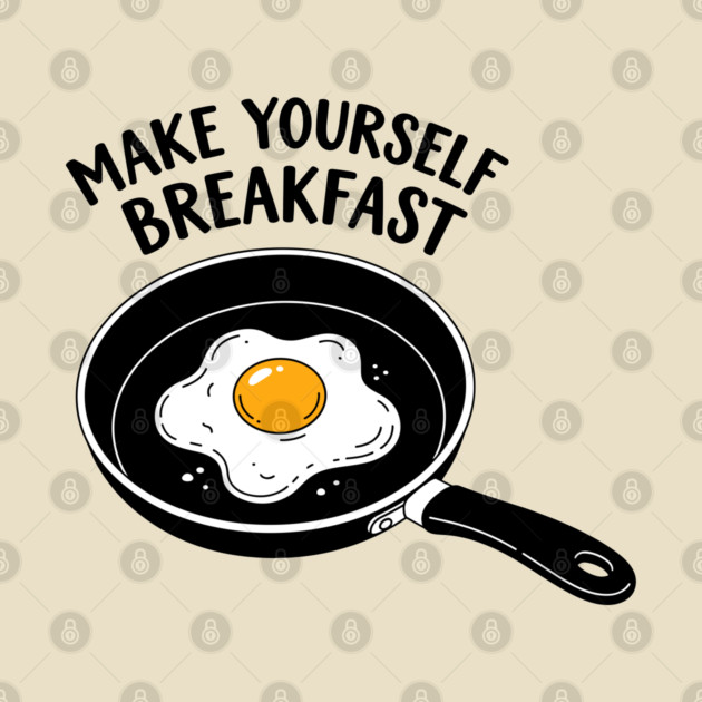 Egg-cellent Breakfast Humor by enrynz