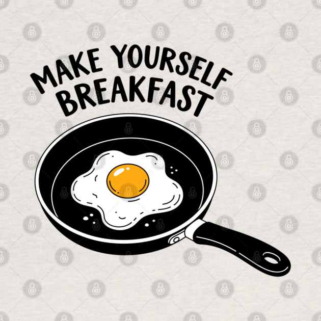 Egg-cellent Breakfast Humor by enrynz