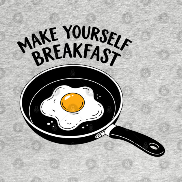 Egg-cellent Breakfast Humor by enrynz