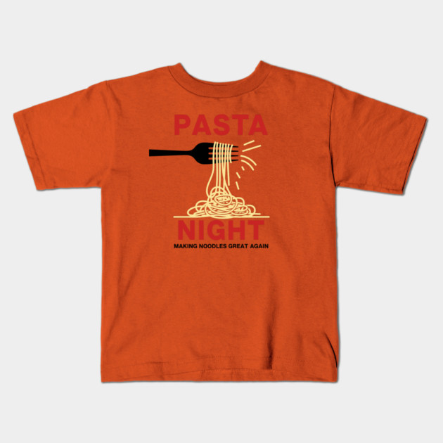 Making Noodles Great Again Kids T-Shirt by enrynz