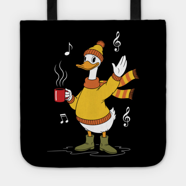 Cozy Singing Duck Tote by enrynz