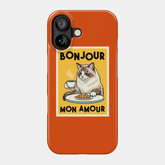 Bonjour Mon Amour Phone Case by enrynz