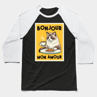 Bonjour Mon Amour Baseball T-Shirt