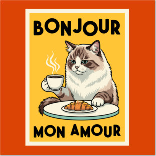 Bonjour Mon Amour Posters and Art