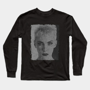 Annie Lennox // Retro Poster Long Sleeve T-Shirt