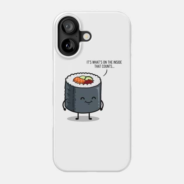 It's What's on the Inside That Counts Phone Case by enrynz