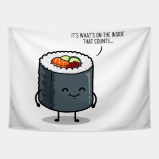 It's What's on the Inside That Counts Tapestry