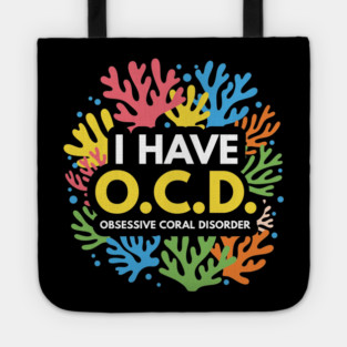 Obsessive Coral Disorder Tote