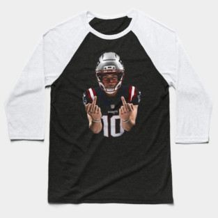 Drake Maye NFL Player Baseball T-Shirt