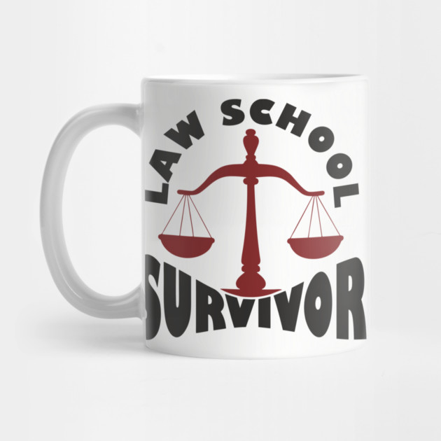 Law School Survivor Future Lawyer Humor by Anticorporati