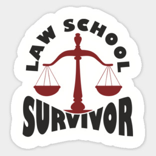 Law School Survivor Future Lawyer Humor Magnet