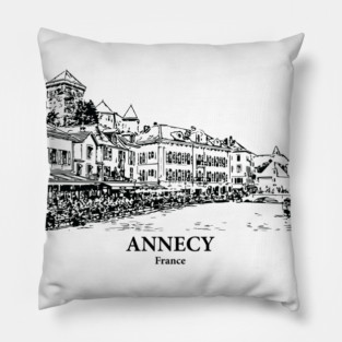 Annecy - France Pillow