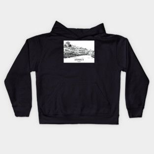 Annecy - France Kids Hoodie