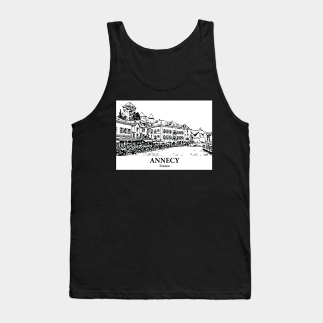 Annecy - France Tank Top by Lakeric
