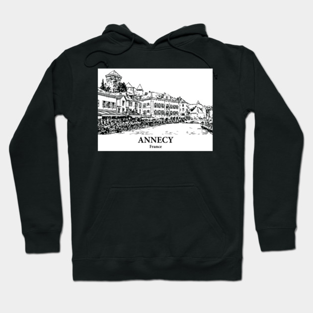 Annecy - France Hoodie by Lakeric