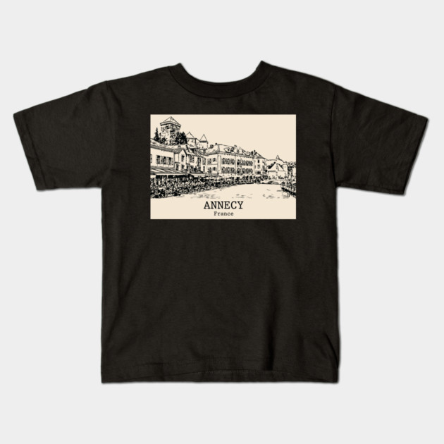 Annecy - France Kids T-Shirt by Lakeric