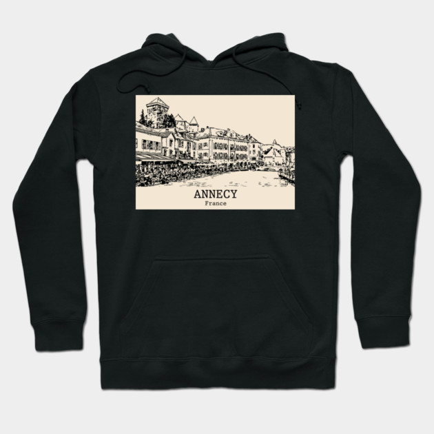 Annecy - France Hoodie by Lakeric