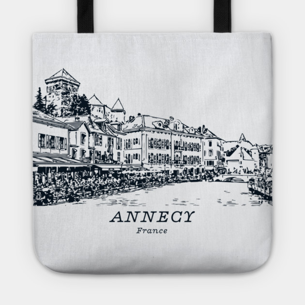 Annecy - France Tote by Lakeric