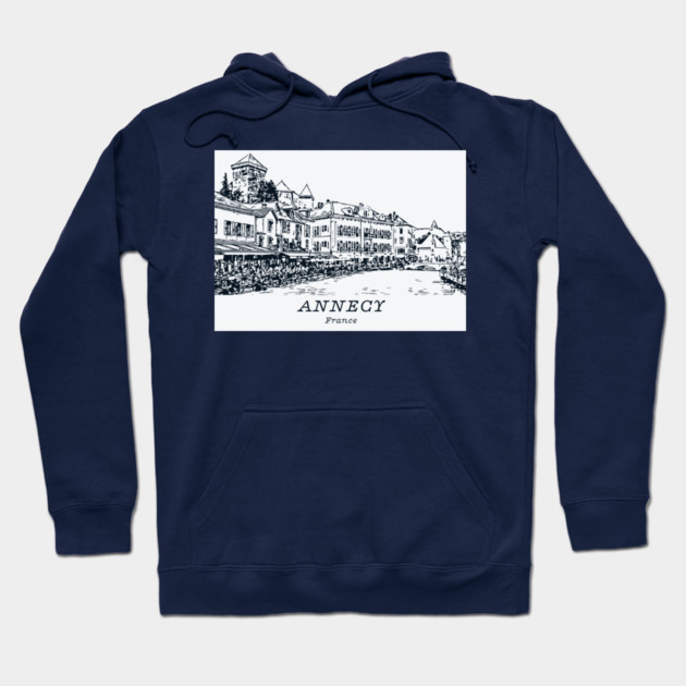 Annecy - France Hoodie by Lakeric