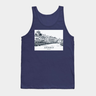 Annecy - France Tank Top