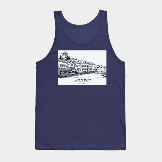Annecy - France Tank Top by Lakeric