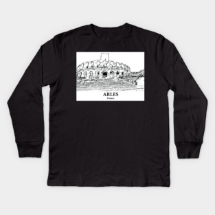 Arles - France Kids Long Sleeve T-Shirt