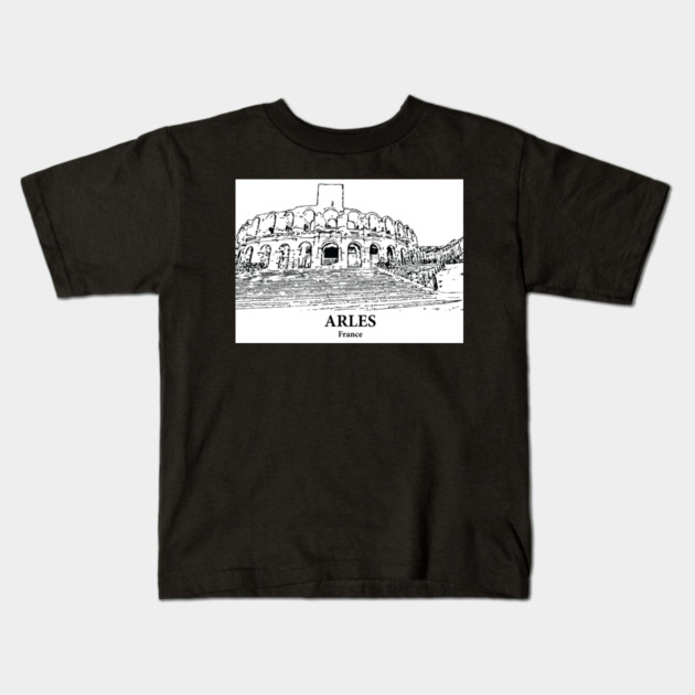 Arles - France Kids T-Shirt by Lakeric